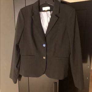 Calvin Klein Black 2 Button Blazer